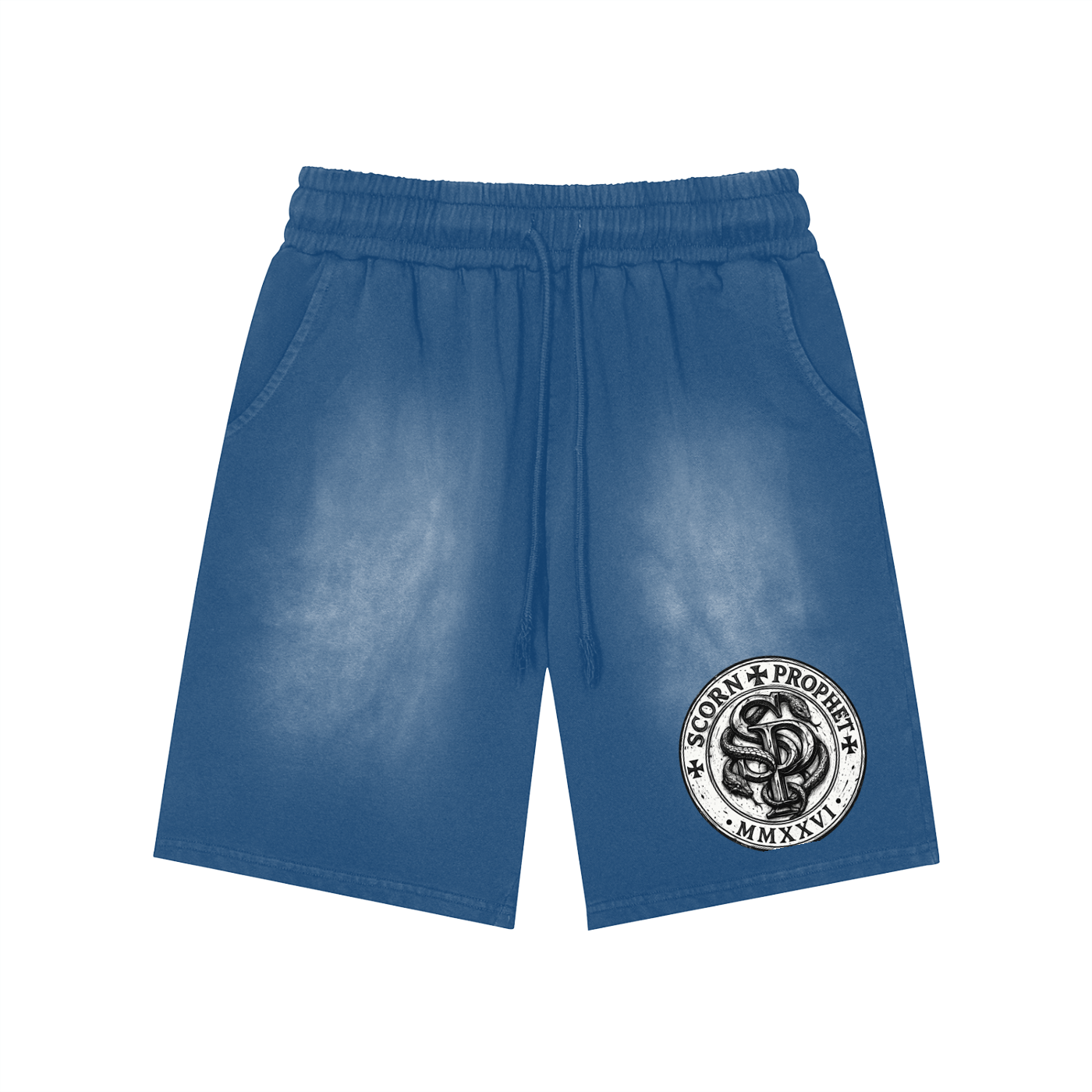 SCORN PROPHET Washed Shorts