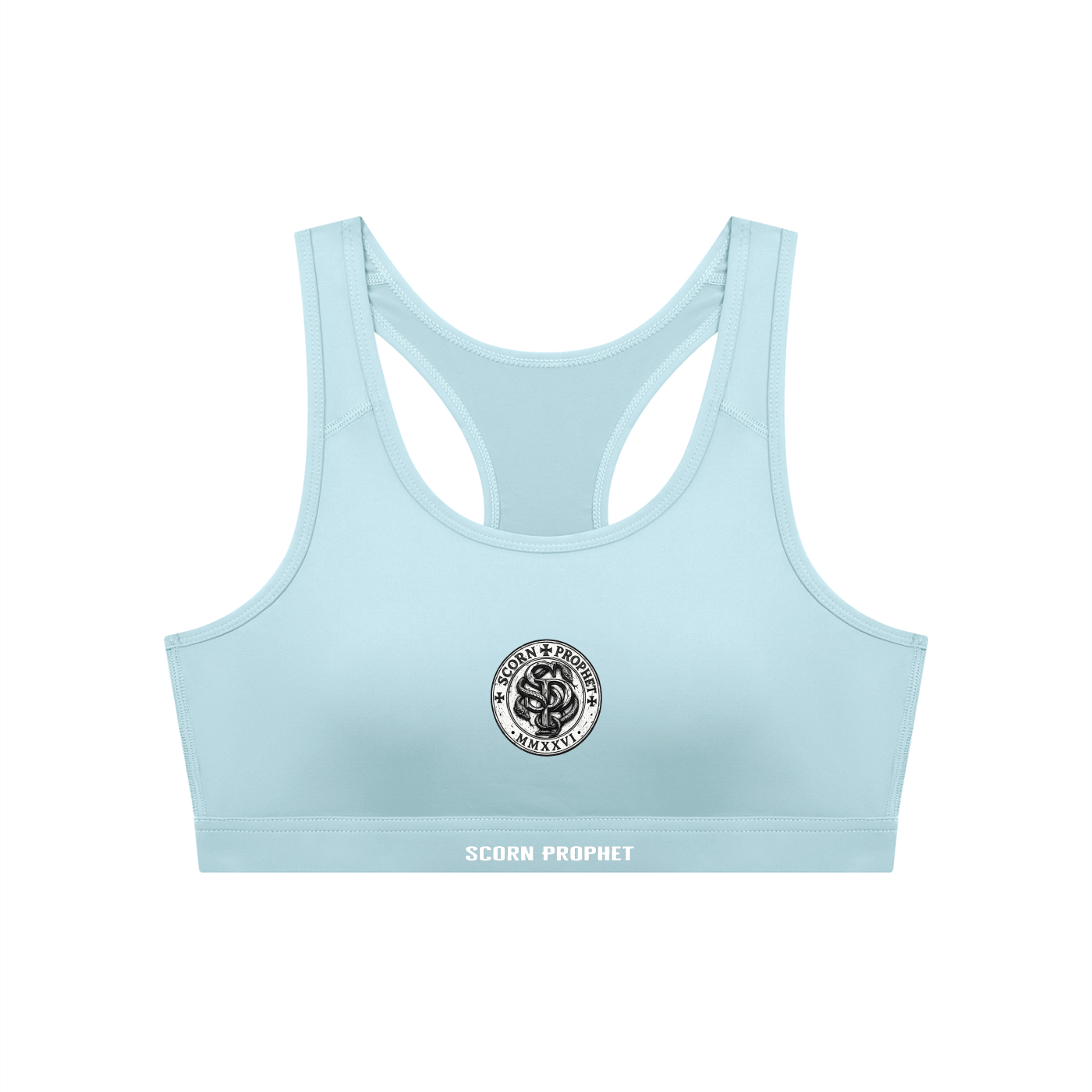 SCORN PROPHET Women's Cropped Sports Bra