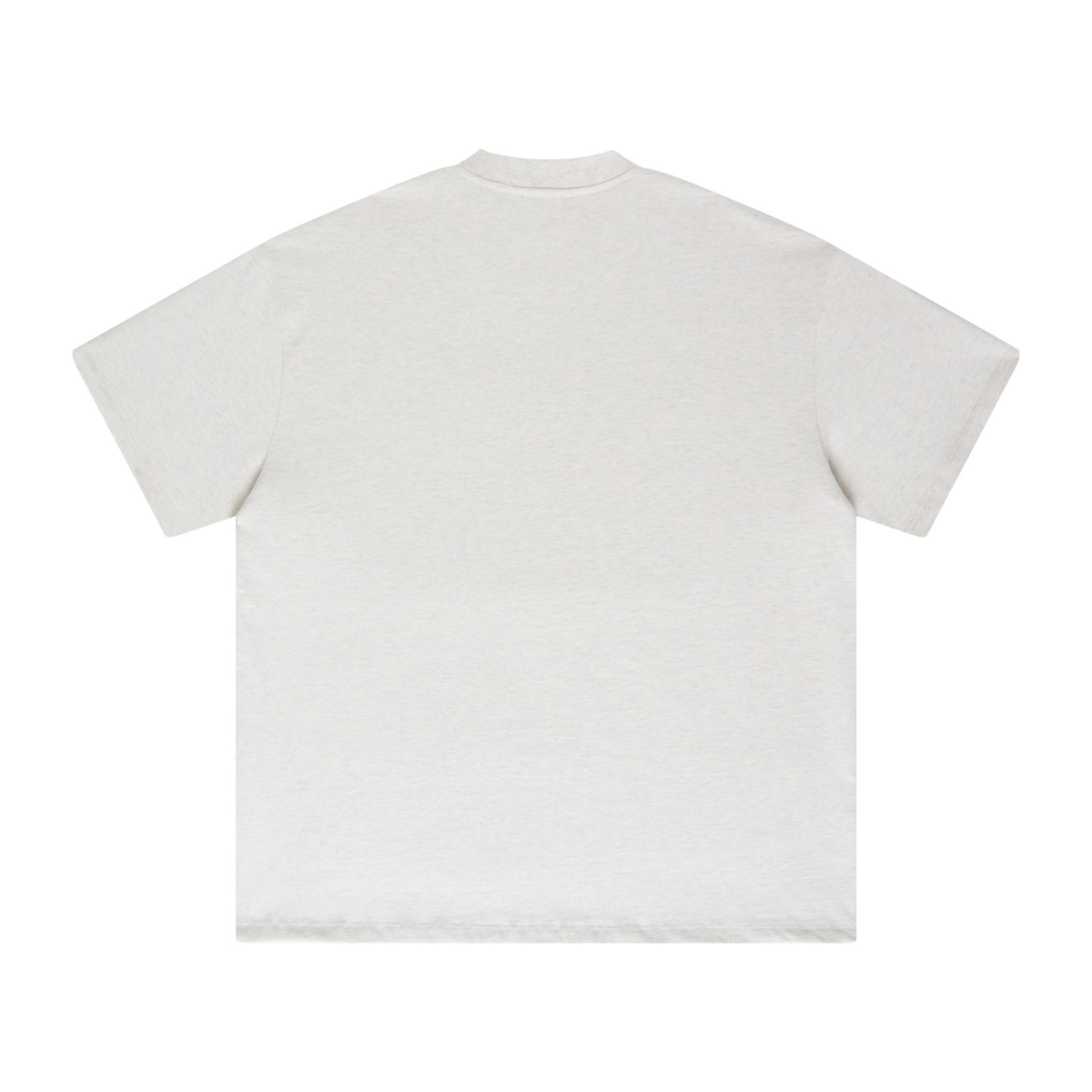 425GSM Unisex Color-Added Heavyweight Solid Color T-shirt Oatmeal Grey