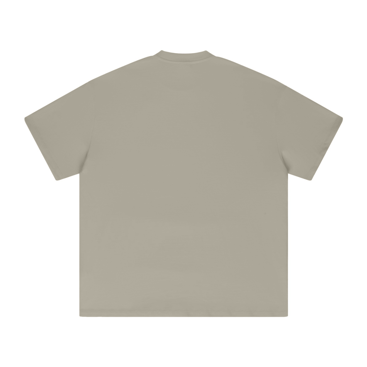 425GSM Unisex Color-Added Heavyweight Solid Color T-shirt Wheat Brown