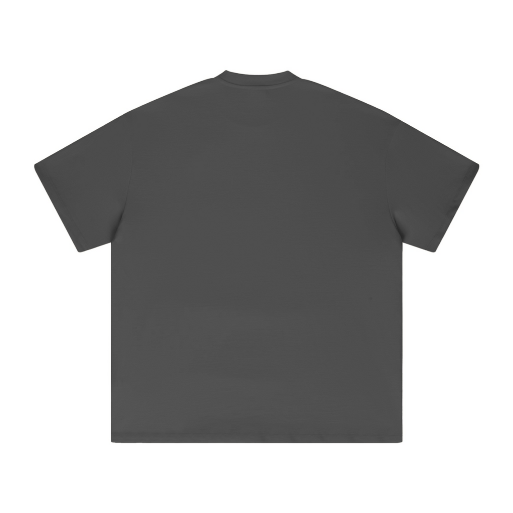 425GSM Unisex Color-Added Heavyweight Solid Color T-shirt Charcoal Grey