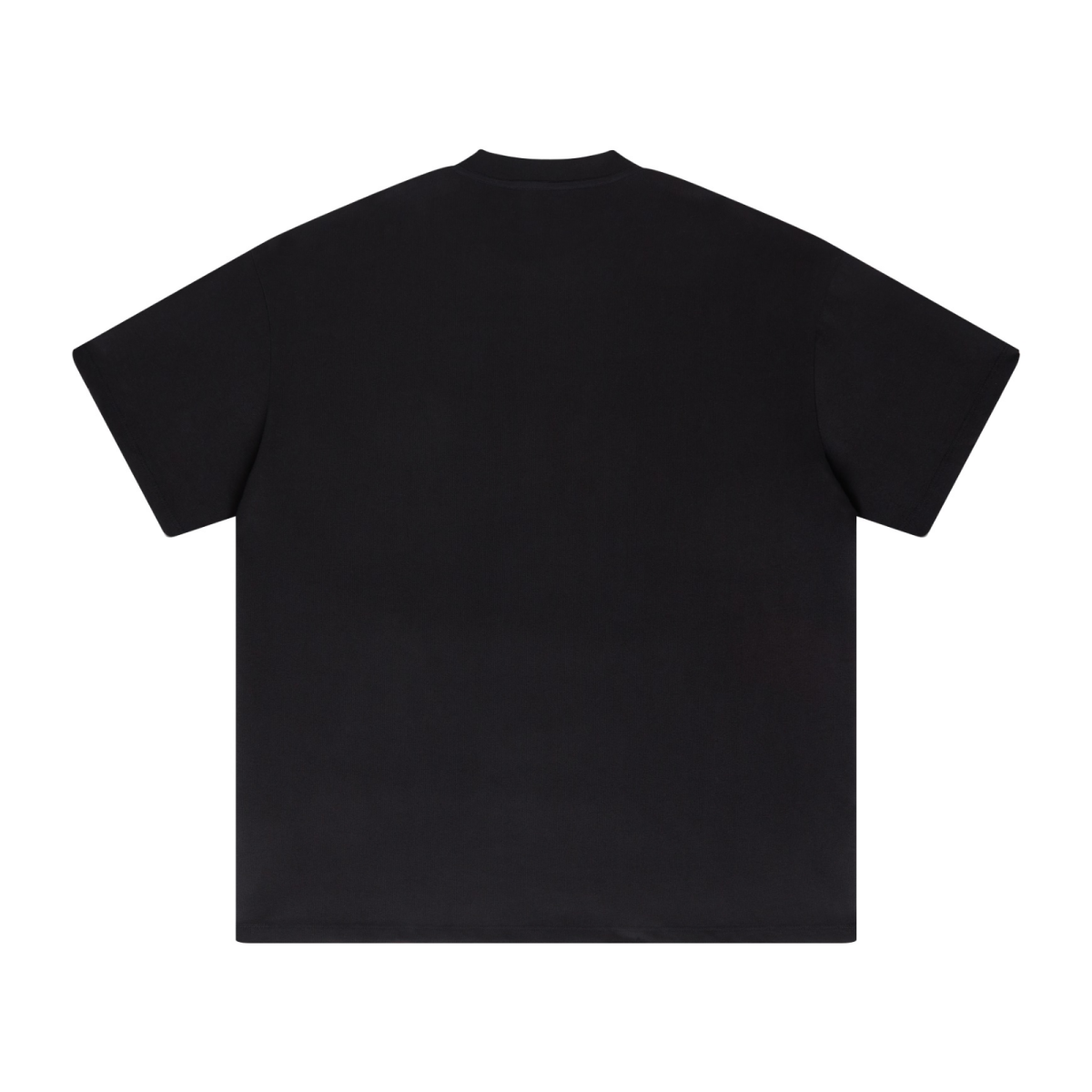 425GSM Unisex Color-Added Heavyweight Solid Color T-shirt Black