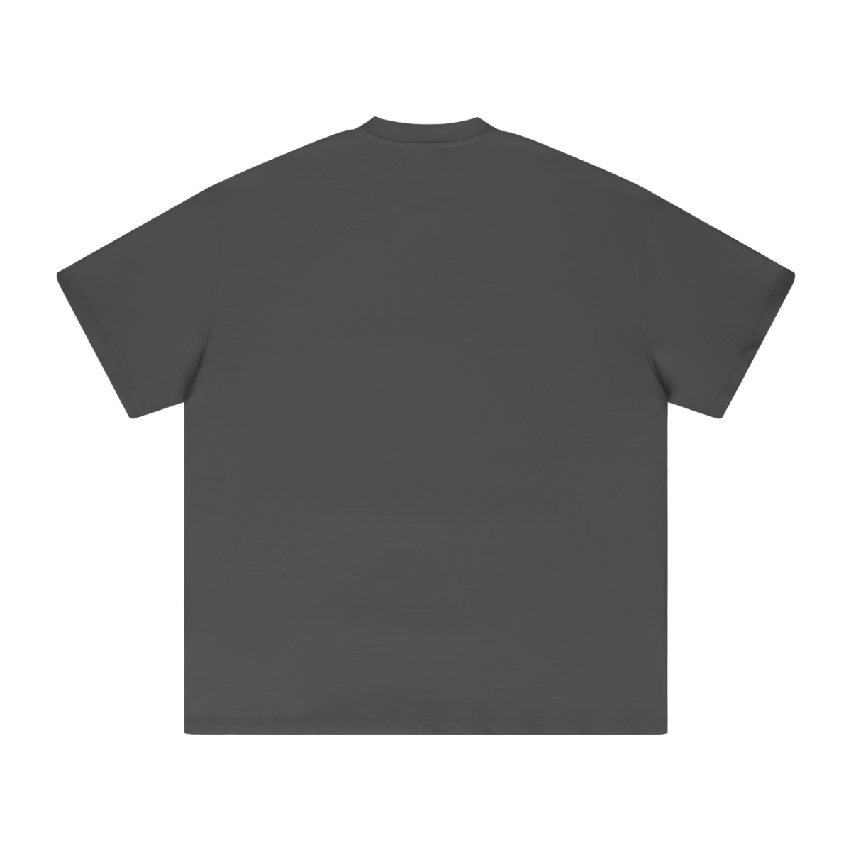 425GSM Unisex Color-Added Heavyweight Solid Color T-shirt Charcoal Grey